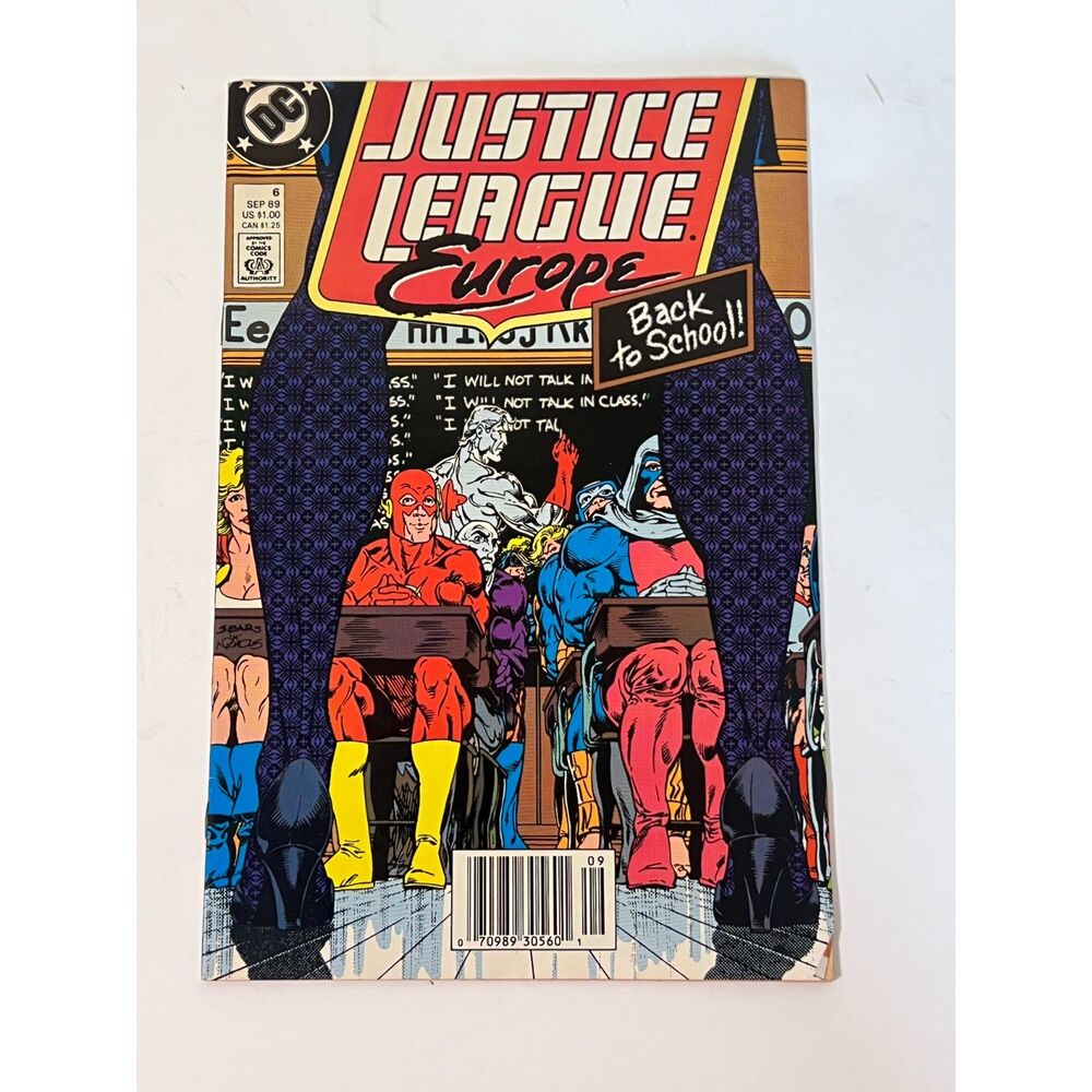 Vintage Comic - Justice League Europe #6‎ (1989)